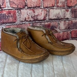 Vintage Leather Men's Chukka/Moccasins